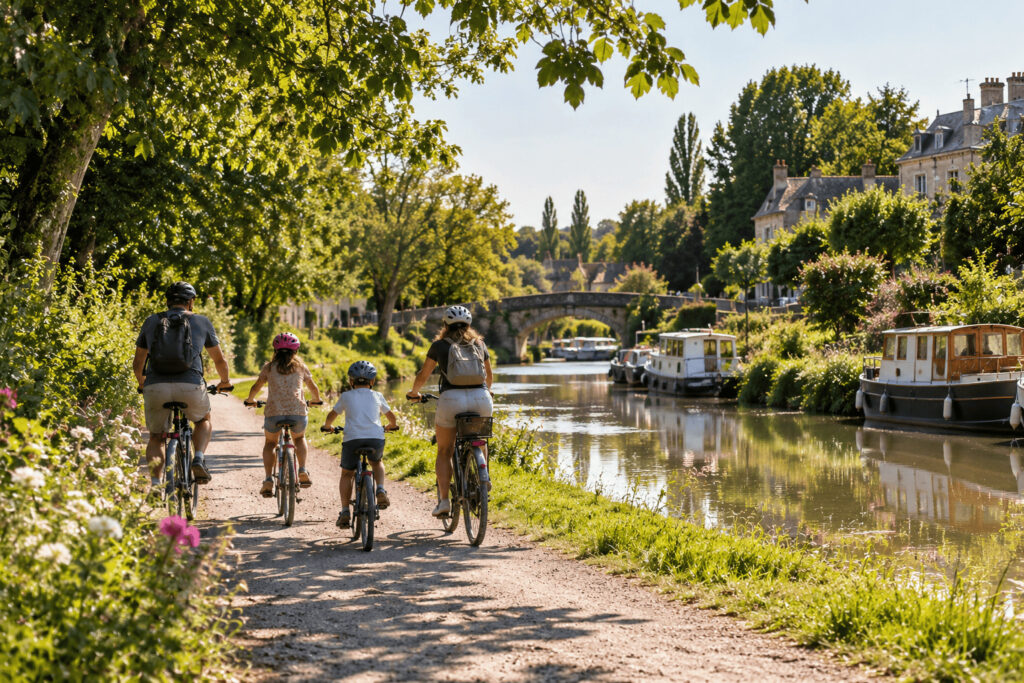 activités saint-omer Balade à vélo le long du canal